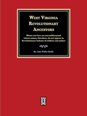 cover image of West Virginia Revolutionary Ancestors
